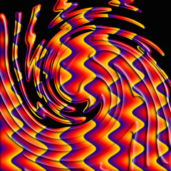 abstract color swirl