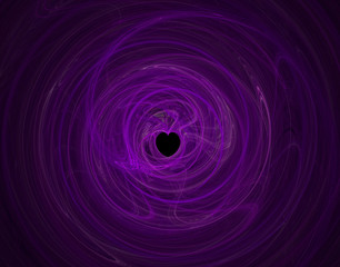 love fractal background.