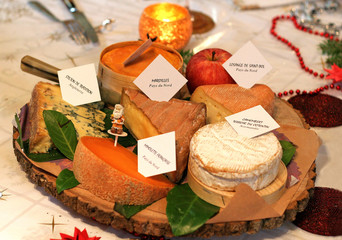 plateau de fromages