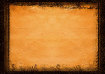 grunge border and background