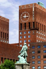 oslo clock © Ian Danbury