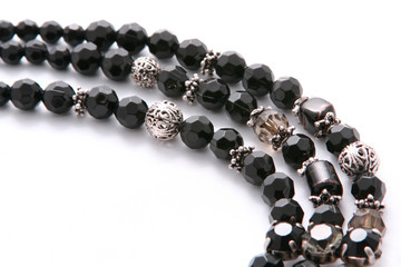 black necklace