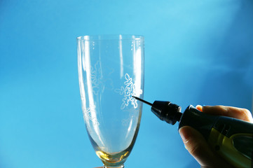 gravure sur verre