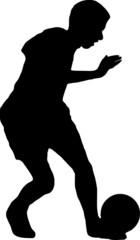 soccer boy with ball