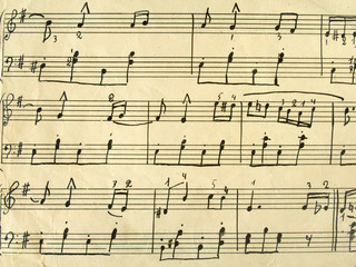 old sheet music