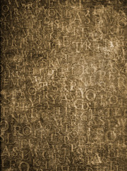 Obraz premium alphabet background