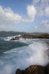 coup de vent dans les bouches de bonifacio