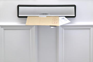 letterbox and letters - 2113560
