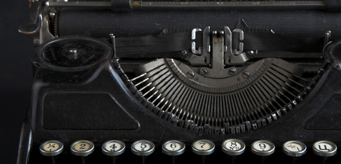 antique typewriter