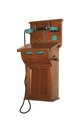 antique telephone
