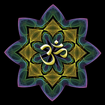 fractal lotus aum 4
