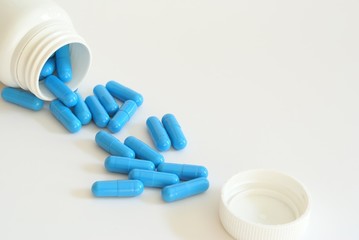 pills close-up