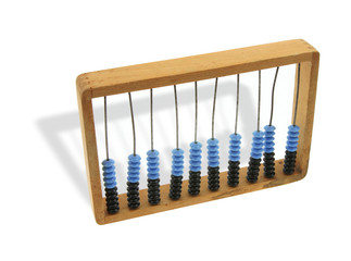 abacus with shadow