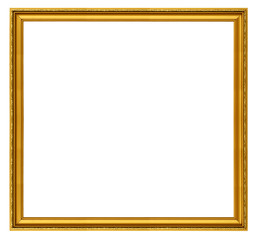 xxl size golden square frame - 2129133