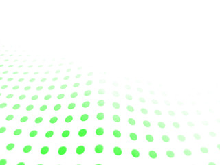 green dotted background