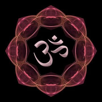 fractal lotus aum 2