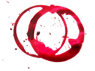 red ring stain