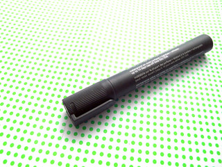 hilighter on green dotted background