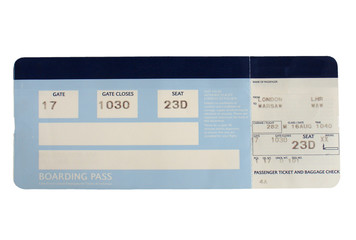 boarding pass