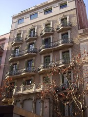 residential building in barcelona spain