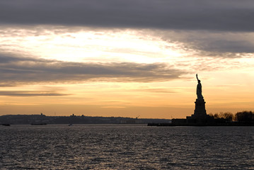 liberty sunset