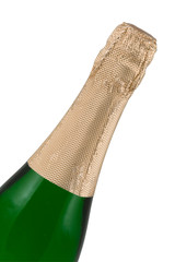 bottle of a champagne