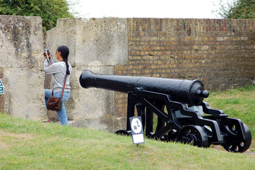 kanone auf der festung