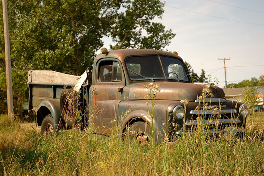 rustic truck