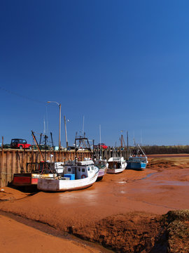 low tide
