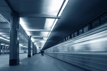 Photo sur Aluminium Tunnel subway station