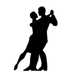 bailando tango 12 - obrazy, fototapety, plakaty