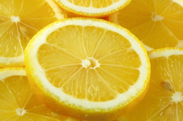 lemon slices background