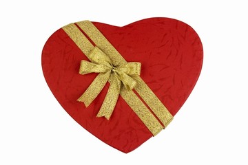 love shape gift box