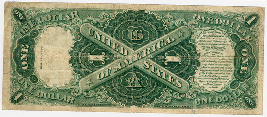 one dollar bill