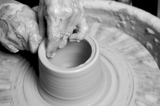 potter working clay1