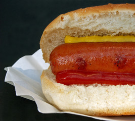 end of hot dog