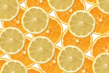 Obraz premium lemons and oranges