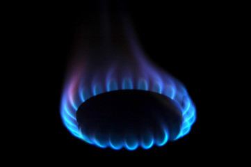 gas flames