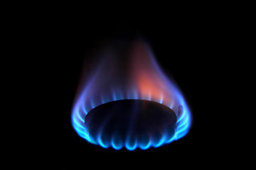 gas flames