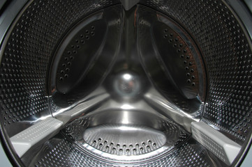 inside of washing machine