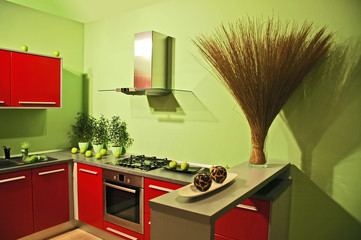attractive kitchen