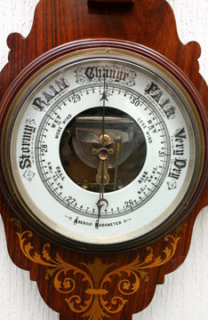 Old Aneroid Barometer.