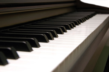 Naklejka premium piano keyboard