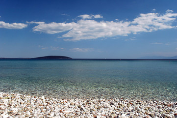 Fototapeta na wymiar greece coast