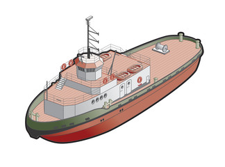 tag boat icon. design elements 41i