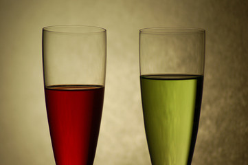 wine glasses