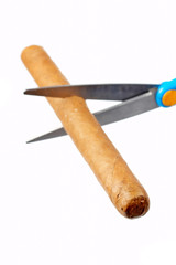 cutting a cuban cigar