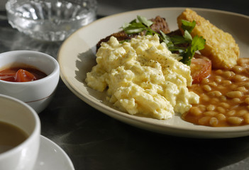 breakfast outdoor cafe