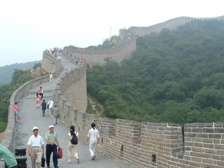 Fotobehang de grote muur in china © Elmo Palmer