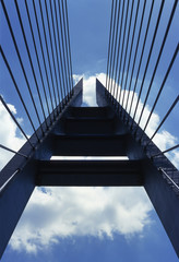 Obraz premium most i niebo